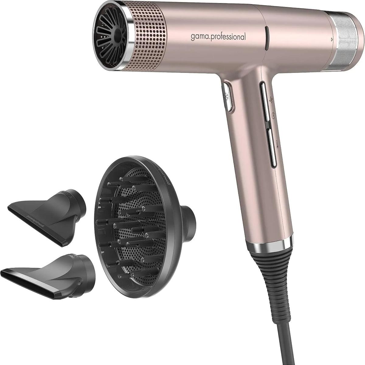 iQ1 Motore, 1600 W, per Capelli Brillanti e Senza Crespo, GA.MA