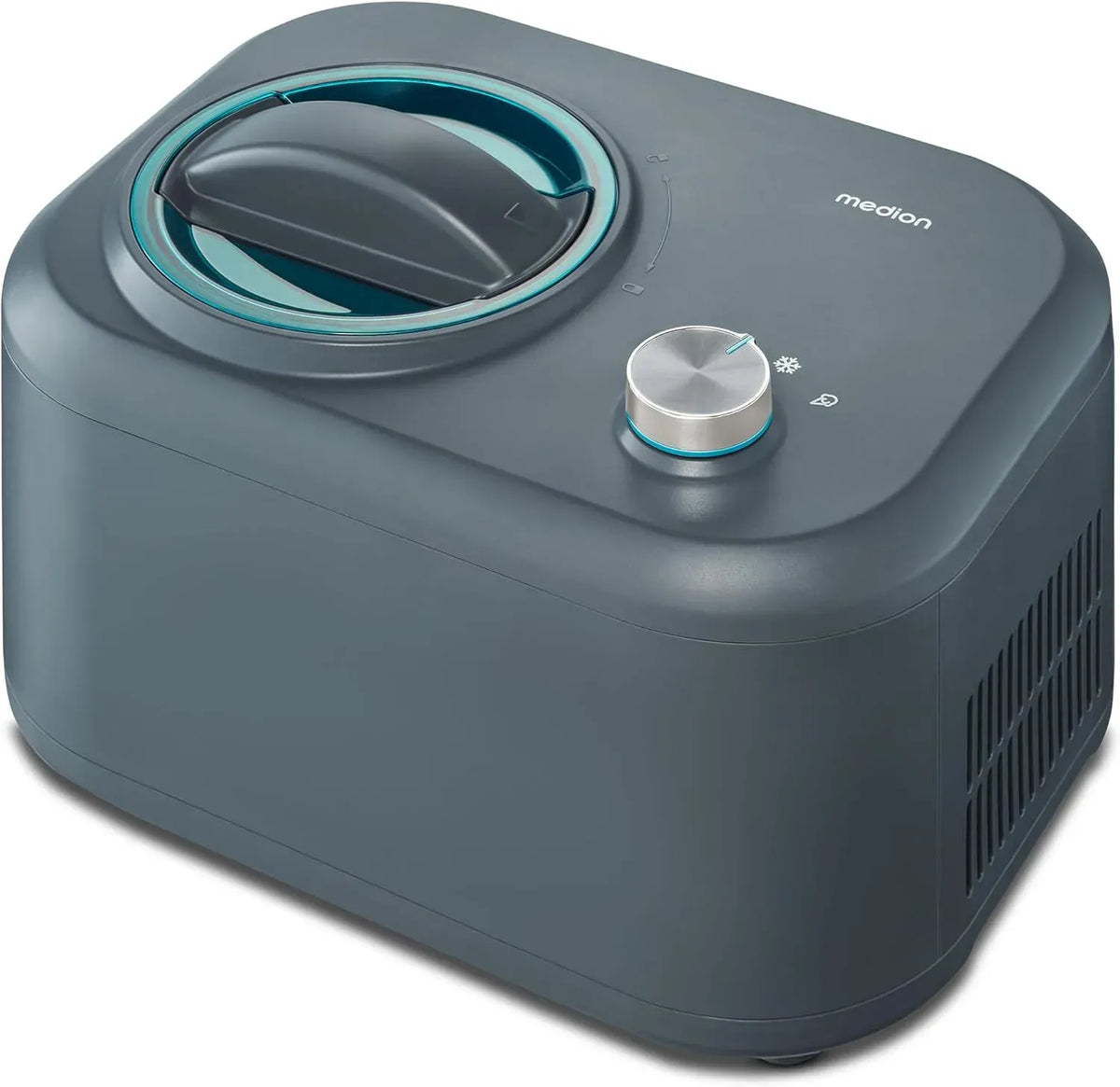 contenitore, macchina per gelato e sorbetto, 100 W, alluminio, per la preparazione di gelati