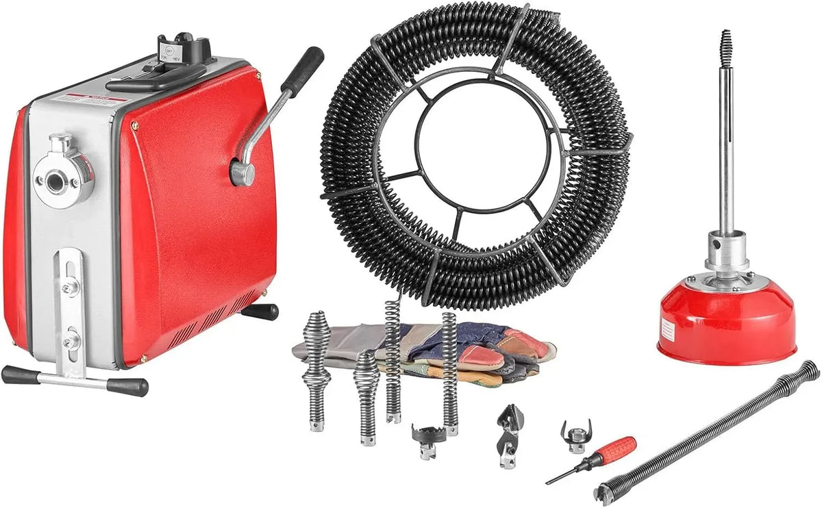 VEVOR Cavo, 500 W, acciaio inox, 8 pezzi, per Scarico di Tubi