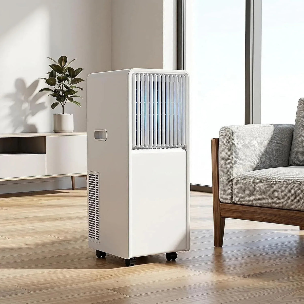 Condizionatore, portatile, 12000 Btu, climatizzatore, Climatizzatore Portatile 12000 BTU Condizionatore d'Aria Smart con Telecomando