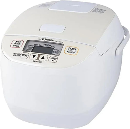 NL-DCC18CP cuociriso, cuociriso elettrico, 10 tazze, funzione riscaldante, Zojirushi