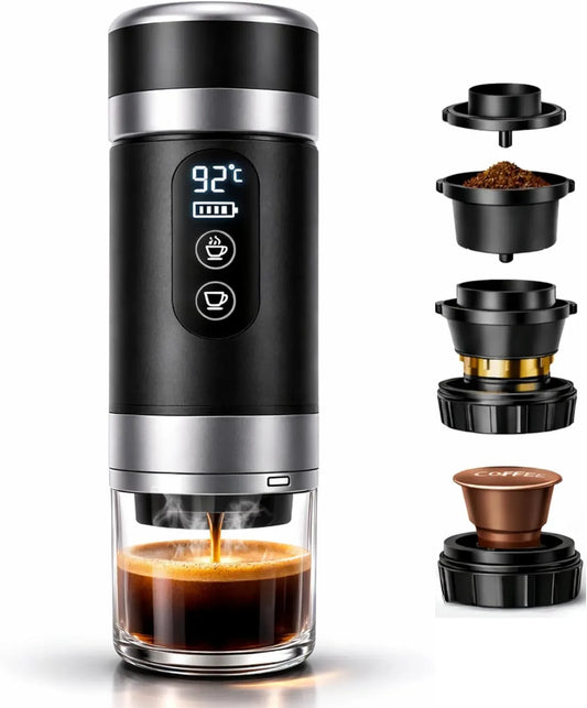 Nespresso Macchina da caffè, portatile, Versione migliorata 2026